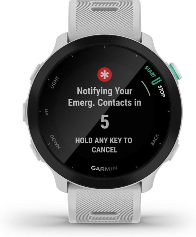 Garmin Forerunner 55: Lightweight GPS Running Smartwatch for Easy Use - Image 2