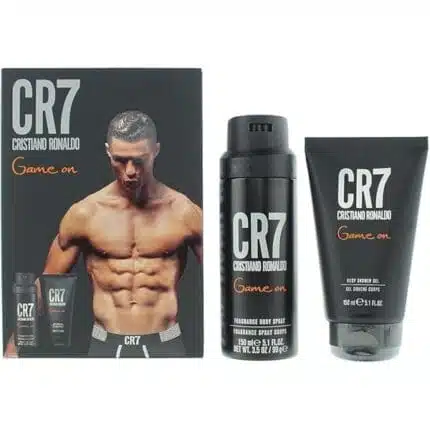 Cristiano Ronaldo CR7 Game On Gift Set 150ml Shower Gel + 150ml Body Spray
