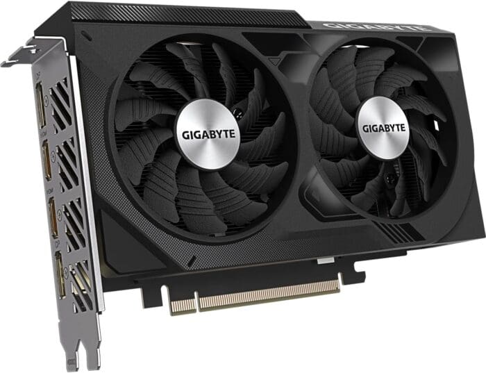 Gigabyte GeForce RTX 4060 WINDFORCE OC Graphics Card - 8GB GDDR6, DLSS 3, PCI-E 4.0 - GV-N4060WF2OC-8GD - Image 2