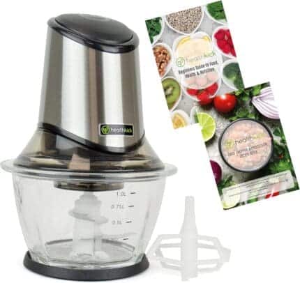 Health Kick K3301 Food Chopper: Revolutionize Your Meal Prep with Versatile, Powerful, and Easy-to-Clean Choppers