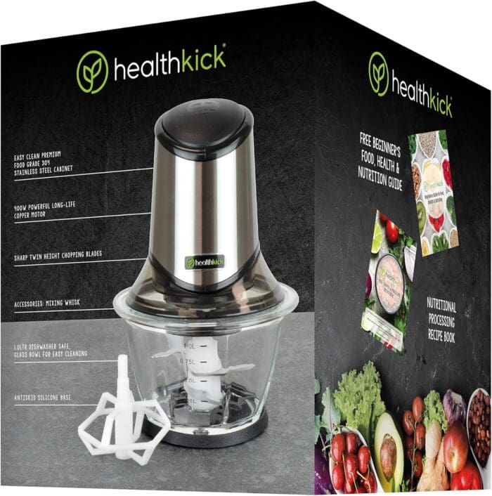 Health Kick K3301 Food Chopper: Revolutionize Your Meal Prep with Versatile, Powerful, and Easy-to-Clean Choppers - Image 7
