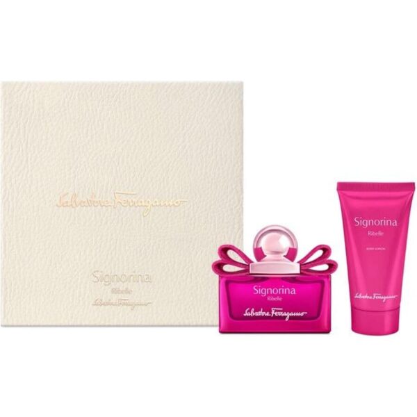 Salvatore Ferragamo Signorina Ribelle Gift Set 30ml EDP + 50ml Body Lotion