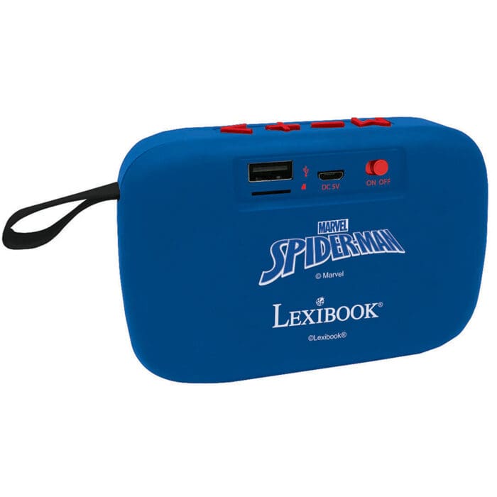 Lexibook BT018SP Marvel Spider-Man Bluetooth Speaker with Radio - Image 2