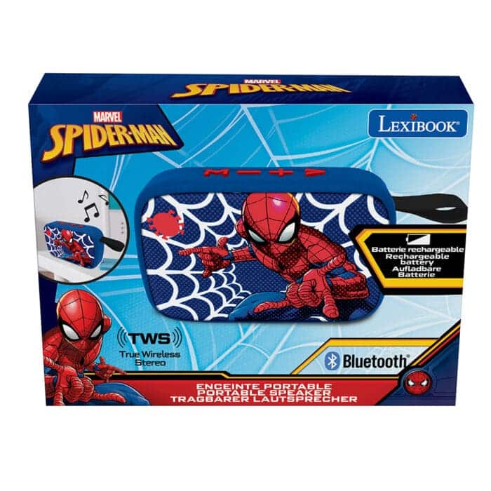 Lexibook BT018SP Marvel Spider-Man Bluetooth Speaker with Radio - Image 5