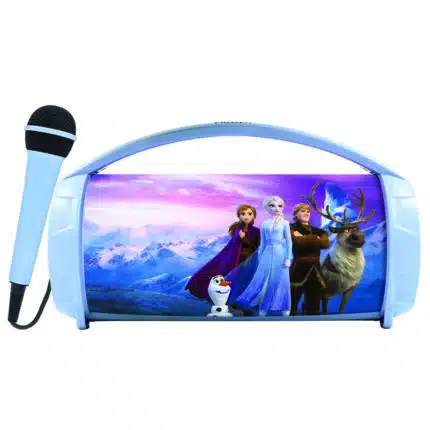 Lexibook BTP585FZZDisney Frozen Bluetooth Speakers with Lights & Mic