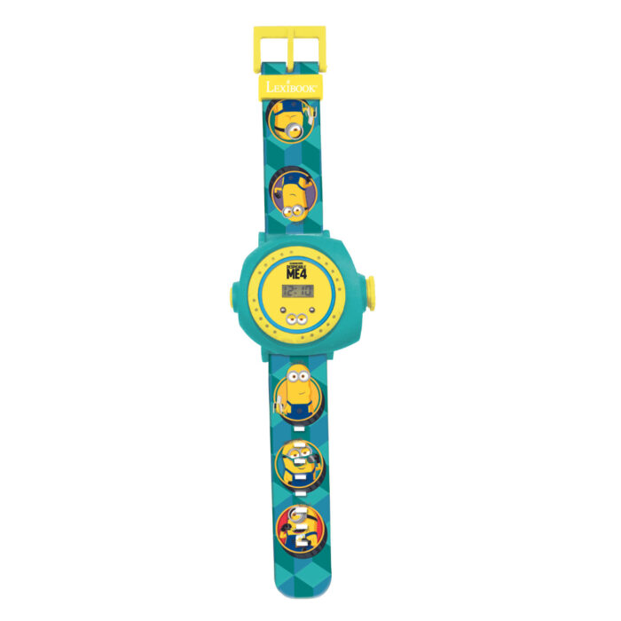 Lexibook DMW050DES Despicable Me Minions Children's Projection Watch with 20 Images - Image 2