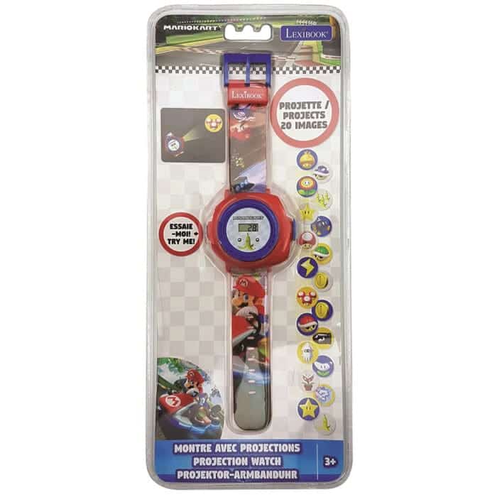 Lexibook DMW050NI Super Mario Children's Projection Watch with 20 Images - Image 5