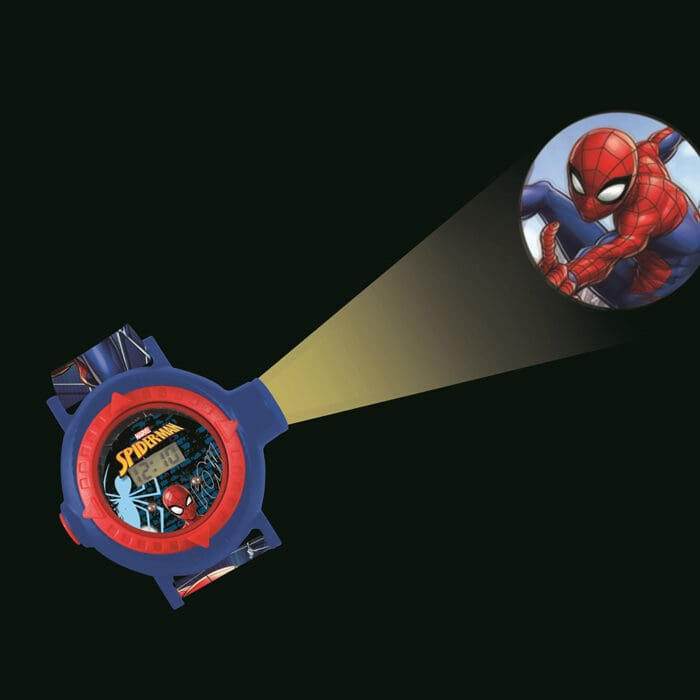 Lexibook DMW050SP Spider-Man Children's Projection Watch with 20 Images - Image 3