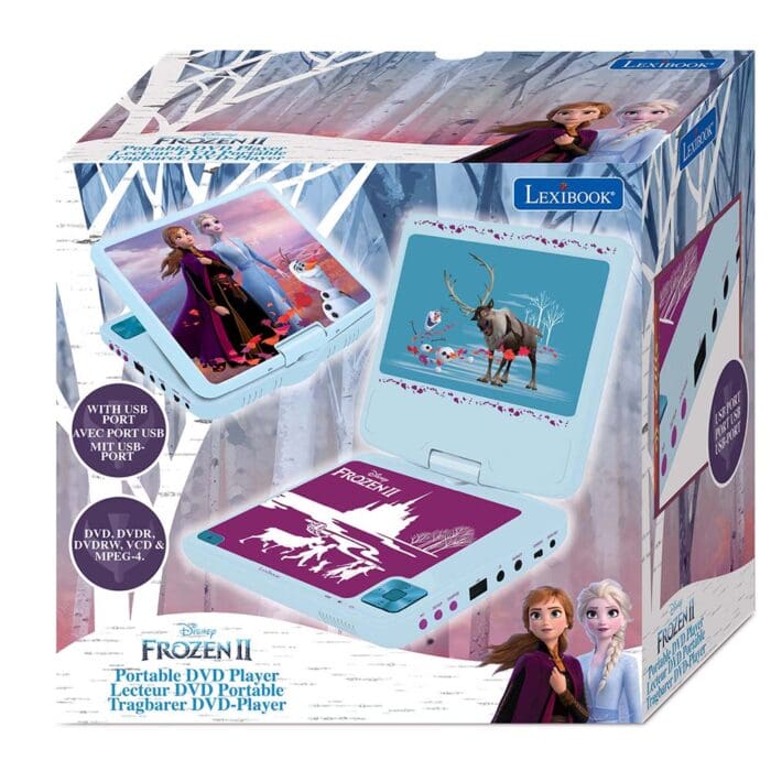 Lexibook DVDP6FZ Disney Frozen II Portable DVD Player - Image 3