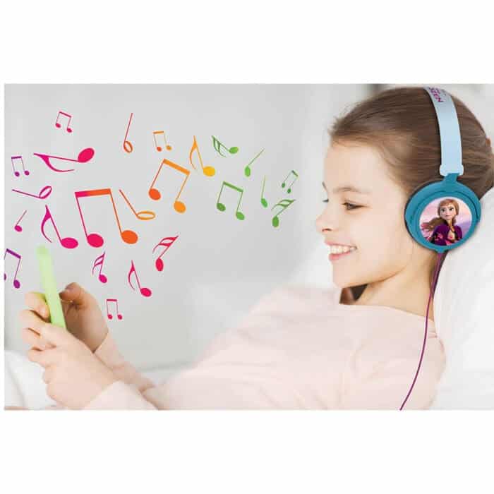 Lexibook HP010FZ Disney Frozen II Foldable Stereo Headphones with Volume Limiter - Image 4