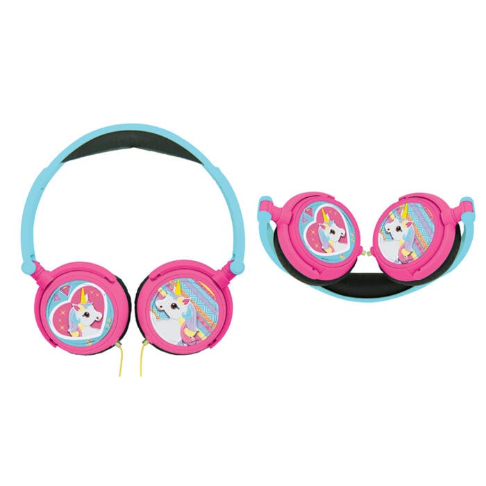 Lexibook HP017UNI Unicorn Foldable Stereo Headphones with Volume Limiter - Image 4