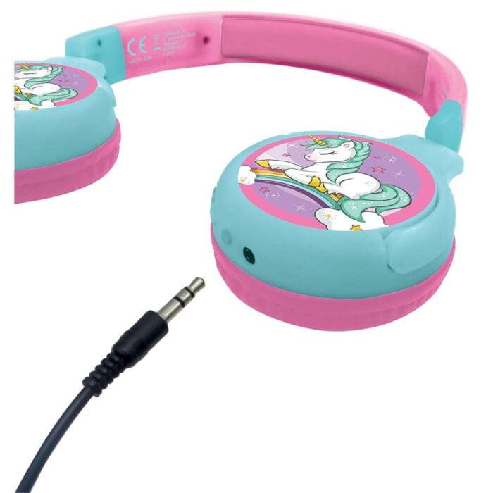 Lexibook HPBT010UNI Unicorn Bluetooth & Wired Foldable Headphones - Image 2