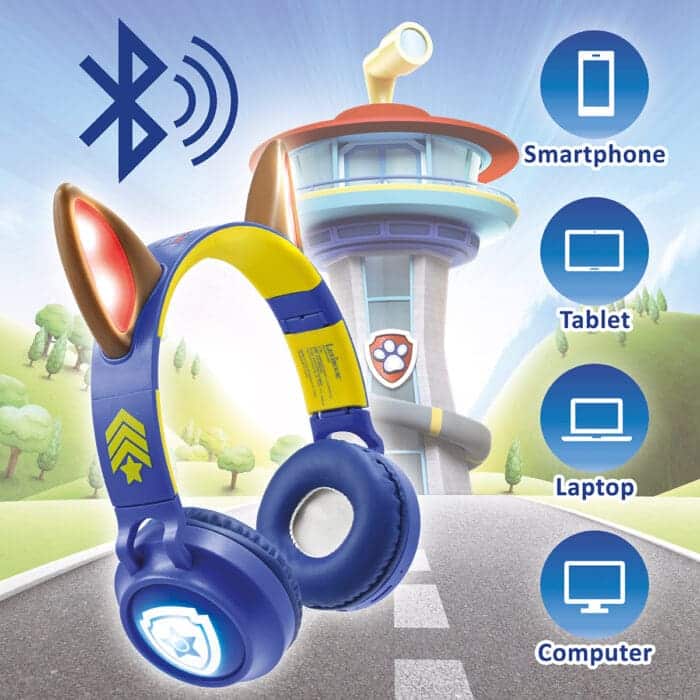Lexibook HPBT015PA Paw Patrol 3D Design Bluetooth Headphones - Image 3