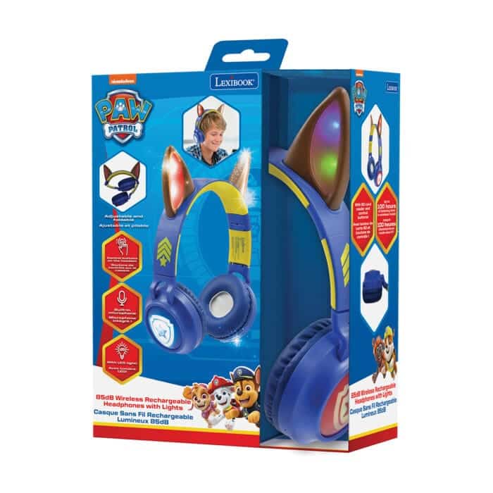 Lexibook HPBT015PA Paw Patrol 3D Design Bluetooth Headphones - Image 5