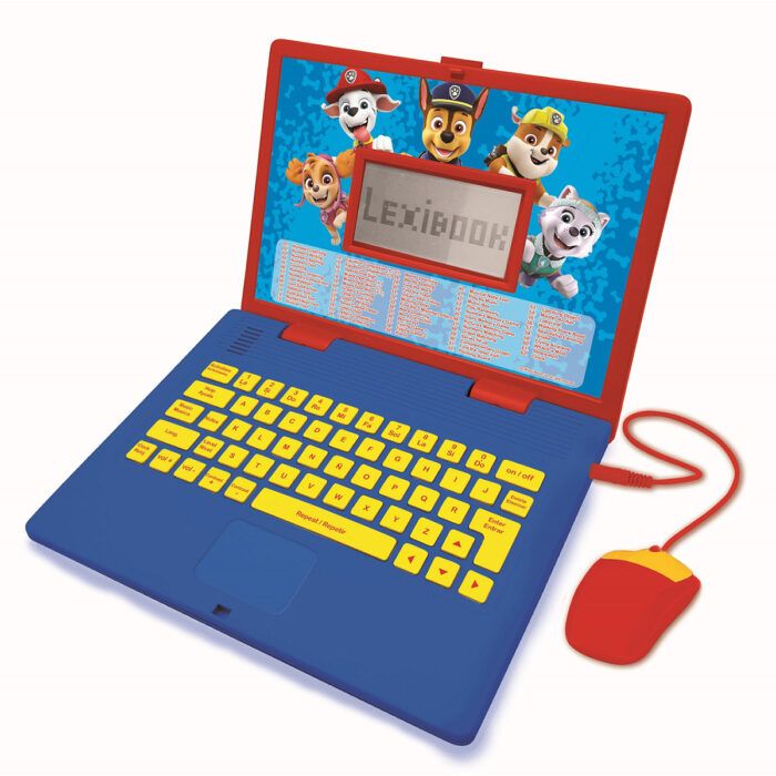 Lexibook JC598PAI2 Paw Patrol Bilingual Educational Laptop with 124 Activites