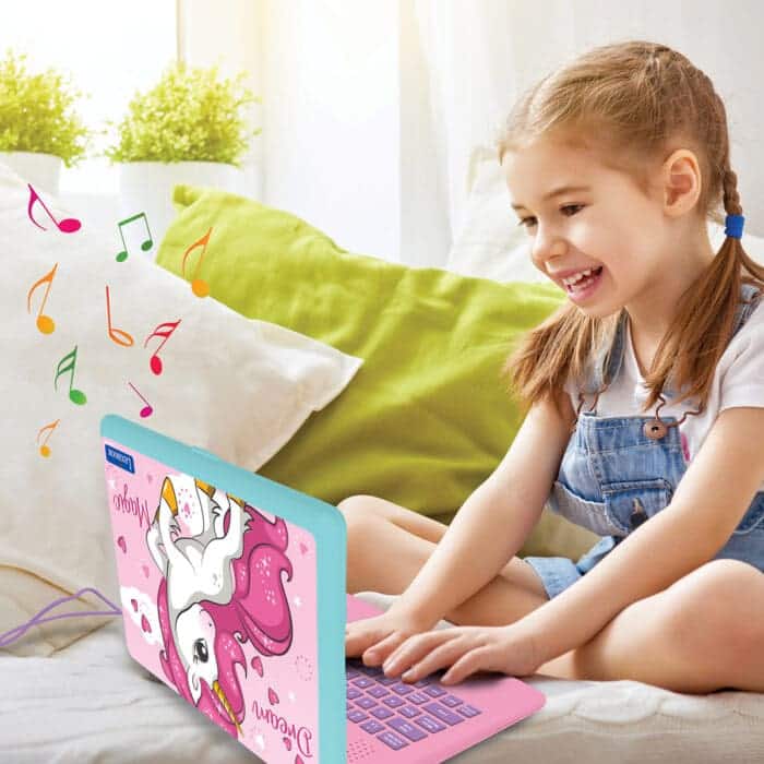 Lexibook JC598UNII1 Unicorn Bilingual Educational Laptop with 124 Activites - Image 4