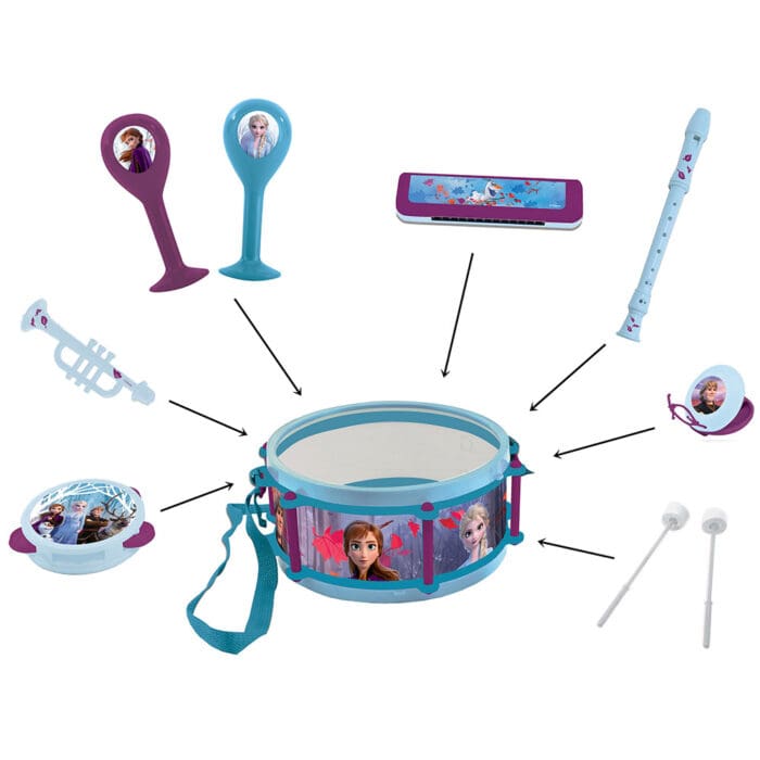 Lexibook Disney Frozen II 7pcs Musical Instruments Set - Image 2