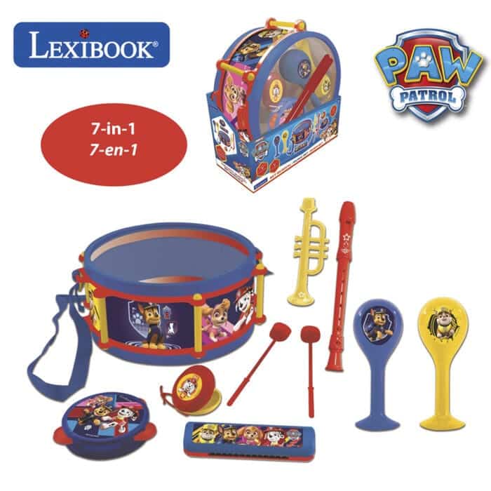 Lexibook K360PA Paw Patrol 7pcs Musical Instruments Set - Image 3