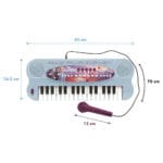 Lexibook Disney Frozen Ii Electronic Keyboard with Mic and Line-in Cable 32 Keys - Express1worlduk