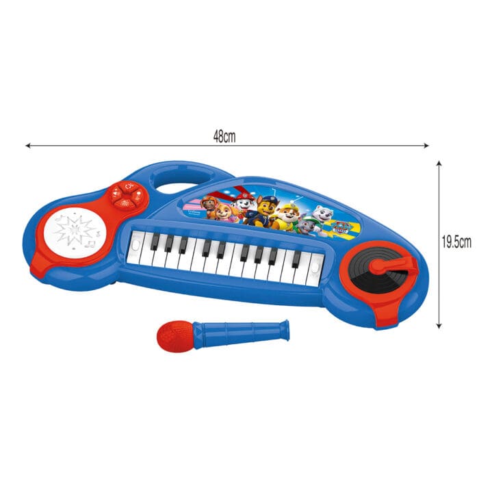 Lexibook Paw Patrol Electronic Keyboard with Lights & Microphone - Image 5