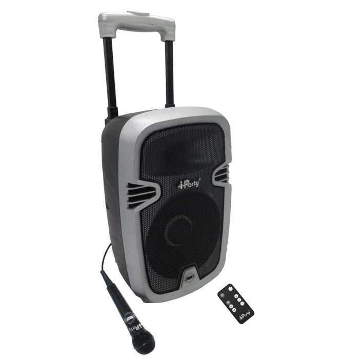 Lexibook K8250 Bluetooth Light Trolley Speaker with Karaoke - Image 4