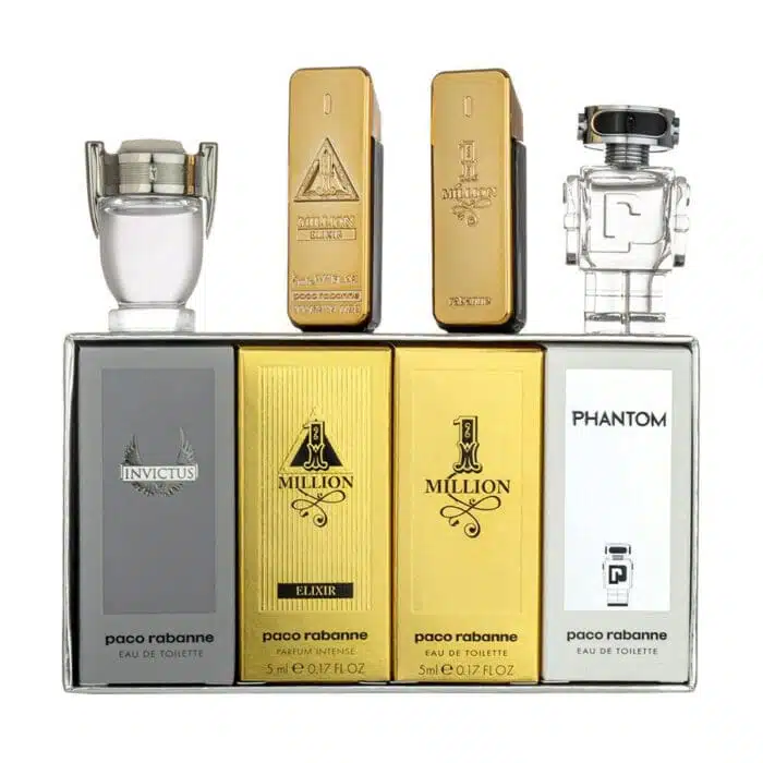 Paco Rabanne Mens Mini Set 4 Gift Set Fragrances 3349668630820