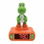 Lexibook 3d Yoshi Childrens Clock with Night Light - Express1worlduk