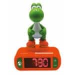 Lexibook 3d Yoshi Childrens Clock with Night Light - Express1worlduk
