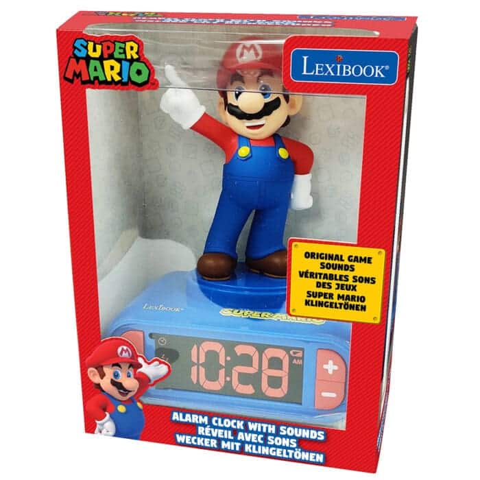 Lexibook RL800NI 3D Super Mario Childrens Clock with Night Light - Image 5