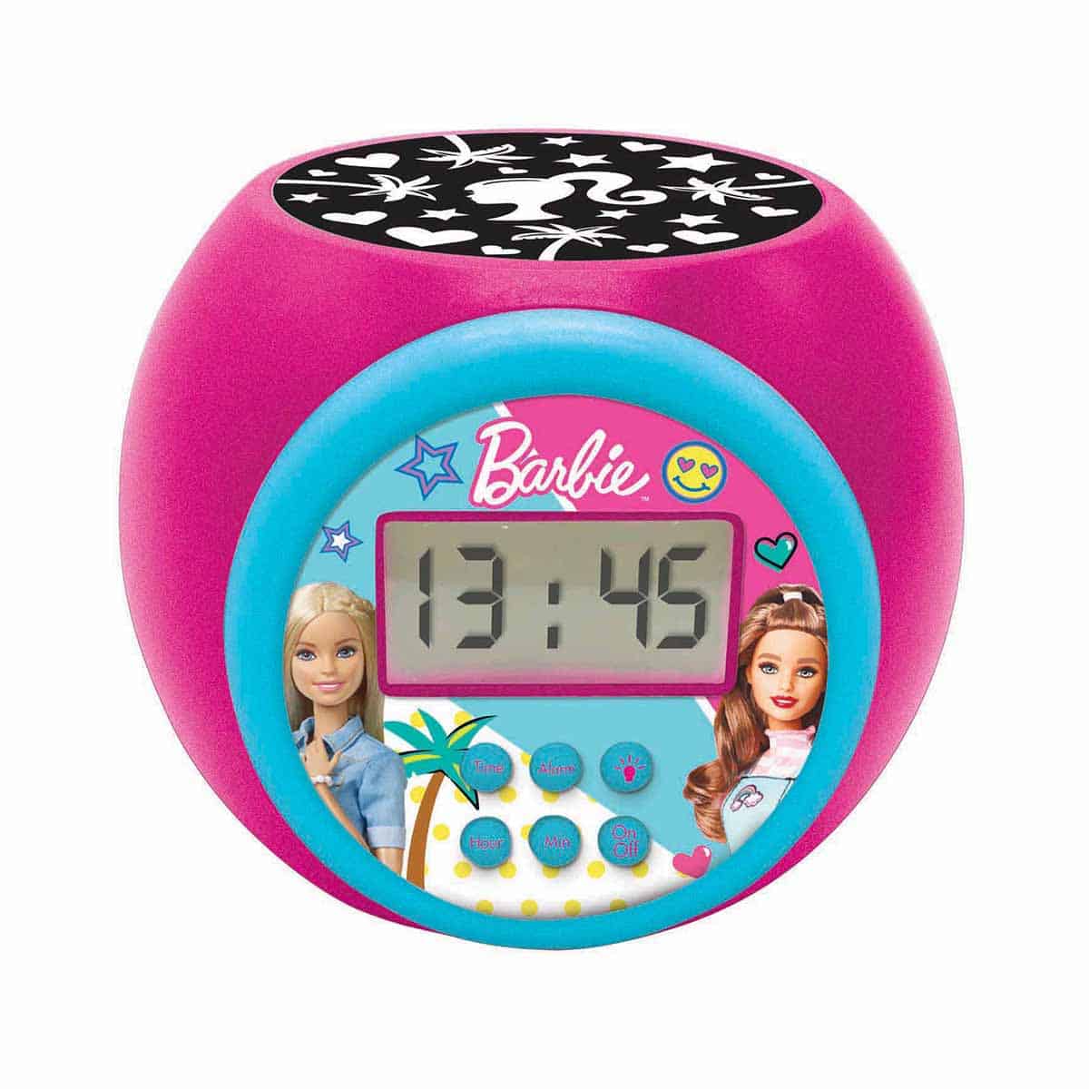 Lexibook Barbie Childrens Projector Clock with Timer Lexibook RL977BB Barbie Childrens Projector Clock with Timer - Image 1