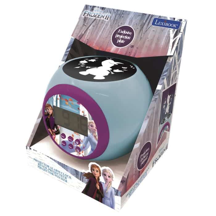 Lexibook RL977FZ Disney Frozen II Childrens Projector Clock with Timer - Image 4
