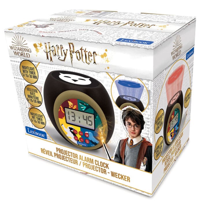 Lexibook RL977HP Harry Potter Childrens Projector Clock with Timer - Image 4