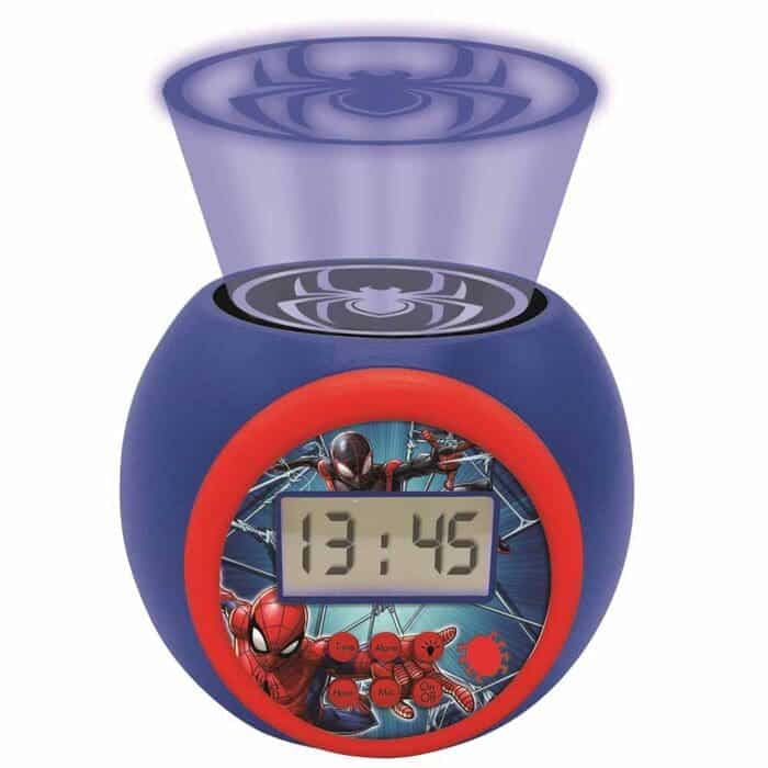 Lexibook RL977SP Spider-Man Childrens Projector Clock with Timer - Image 2
