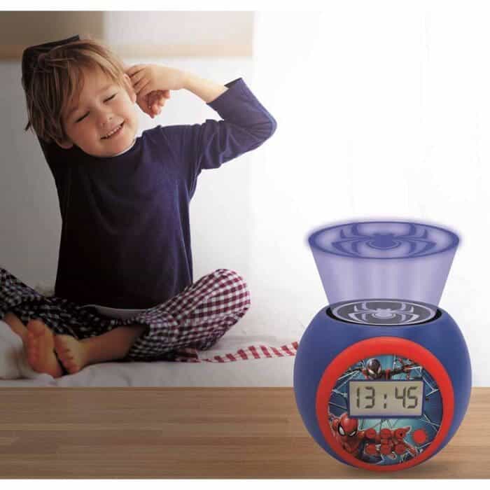 Lexibook RL977SP Spider-Man Childrens Projector Clock with Timer - Image 4