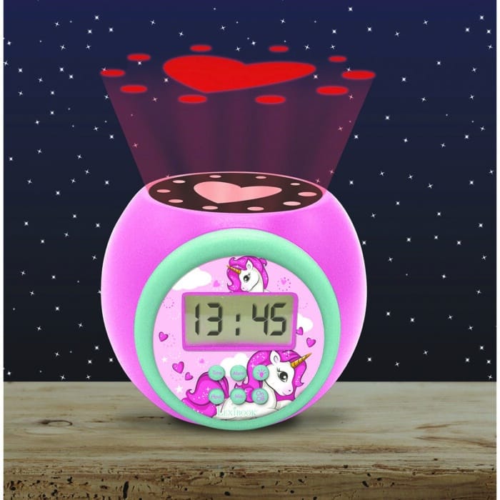 Lexibook RL977UNI Unicorn Childrens Projector Clock with Timer - Image 3