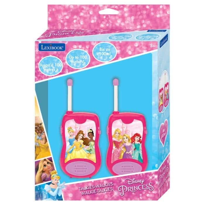 Lexibook TW12DP Disney Princess Walkie-Talkies 200M - Image 2