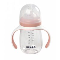 Biberon aprendizaje en rosa