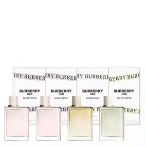 Burberry ladies her mini set gift set fragrances