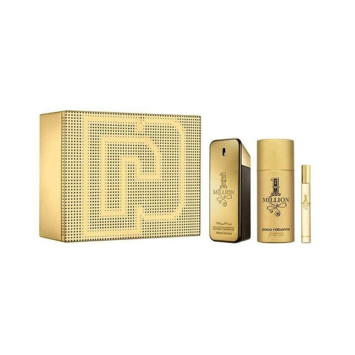Paco Rabanne Mens One Million Gift Set Fragrances