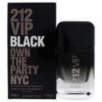 vip black by carolina herrera for men oz edp spray