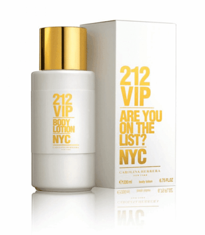 vip body lotion carolina herrera