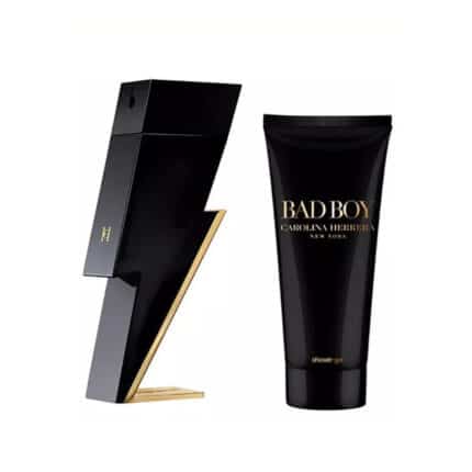 Carolina herrera mens bad boy gift set fragrances