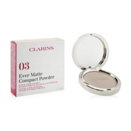 Clarins ladies ever matte compact powder oz light medium makeup