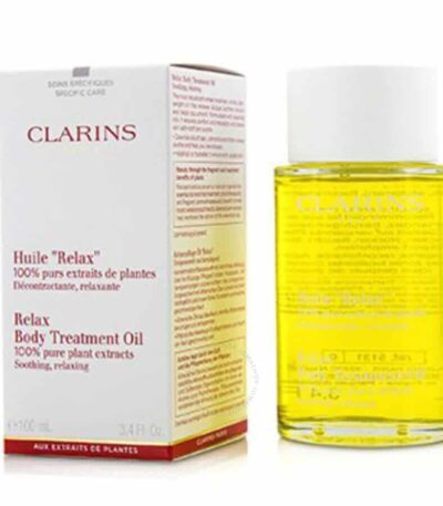 Clarins unisex body treatment oil relax oz bath body