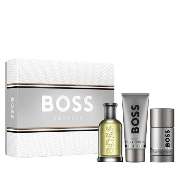 Hugo Boss Mens Boss Bottled Gift Set Fragrances