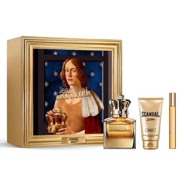 Jean Paul Gaultier Mens Scandal Absolu Gift Set Fragrances