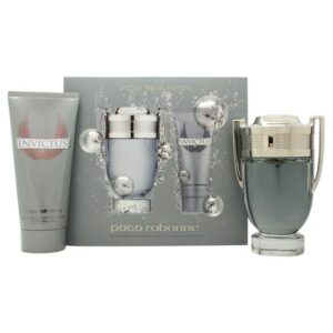 Paco Rabanne Invictus Gift Set Ml Eau De Toilette Ml All over Shampoo N a