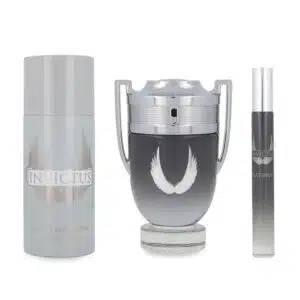 Paco Rabanne Mens Invictus Platinium Gift Set Fragrances