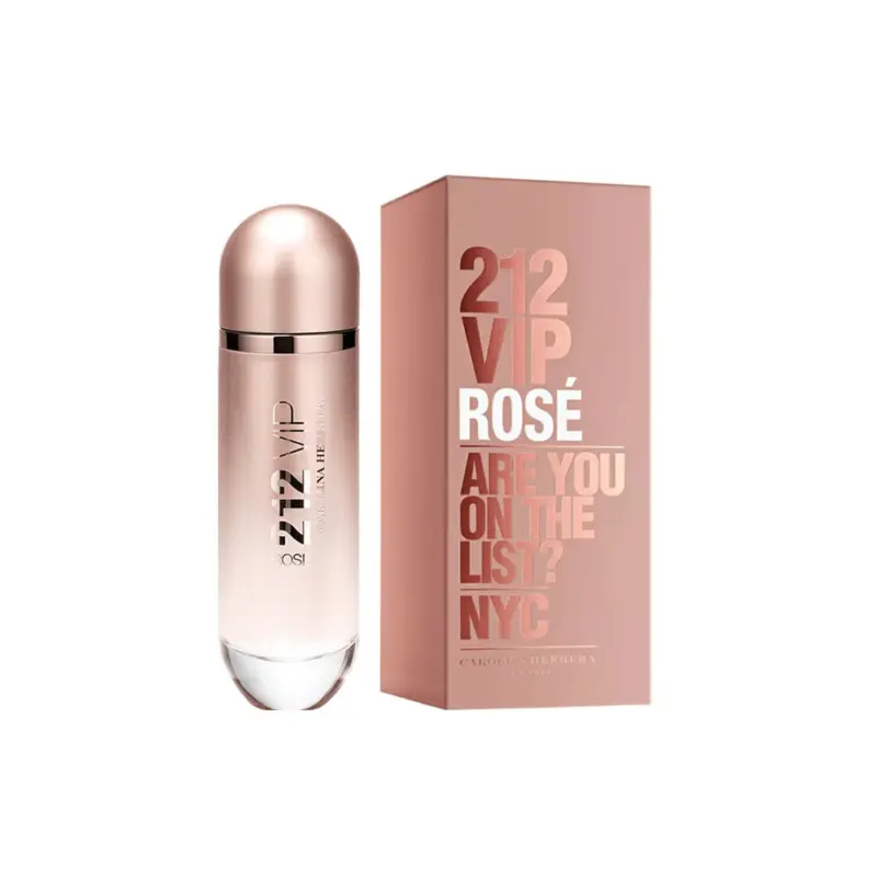 Perfume Carolina Herrera Vip Rose Feminino Eau De Parfum Ml F