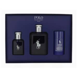 Ralph Lauren Mens Polo Blue Gift Set Fragrances